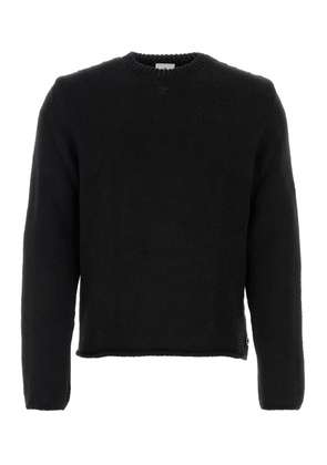Courrèges Black Cotton Blend Sweater