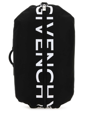 Givenchy Black Fabric G-Zip Backpack