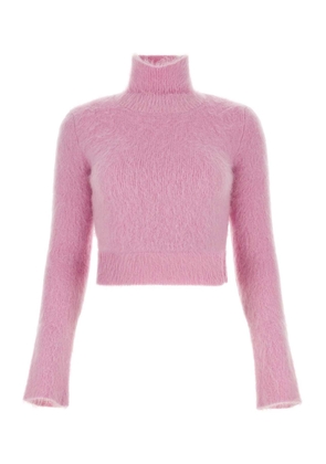 Paco Rabanne Pink Wool Blend Sweater