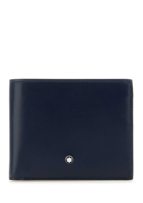 Montblanc Blue Leather Wallet