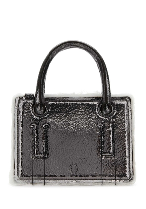 Dentro Lead Leather Mini Otto Handbag