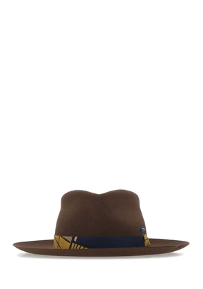 Super Duper Hats Brown Felt Bouganville Hat