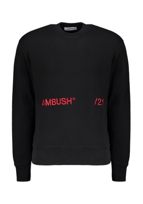 Ambush Logo Embroidered Cotton Sweatshirt