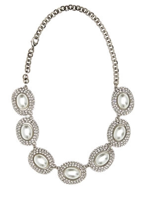 Alessandra Rich Embellished Metal Necklace