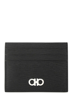 Ferragamo Two-Tone Leather Card Holder
