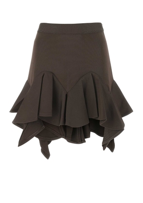 Givenchy Brown Viscose Skirt