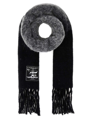 Y/project Embroidered Mohair Blend Scarf