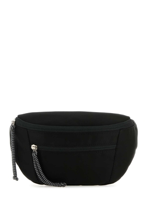Lanvin Black Nylon Curb Belt Bag