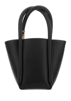 Boyy Black Leather Lotus 12 Handbag
