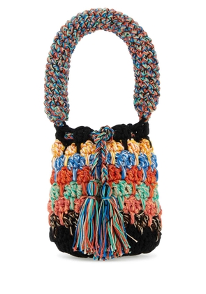 Alanui Multicolor Crochet Handbag