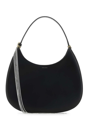 Magda Butrym Black Leather Vesna Large Shoulder Bag