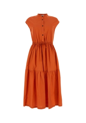 Woolrich Orange Cotton Dress