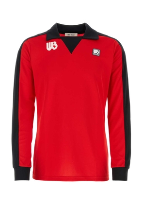 Wales Bonner Red Polyester Oversize T-Shirt