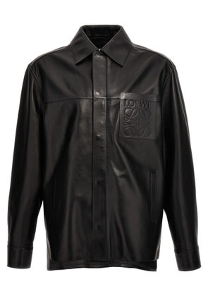 Loewe Anagram Leather Shirt