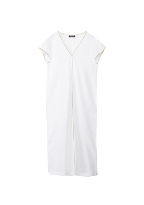 Fabiana Filippi White Linen Dress