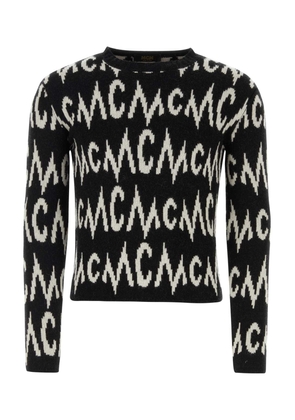 Mcm Black Cashmere Blend Sweater