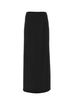 Bottega Veneta Black Viscose Blend Skirt