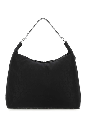 Mcm Black Nylon Aren Shoulder Bag