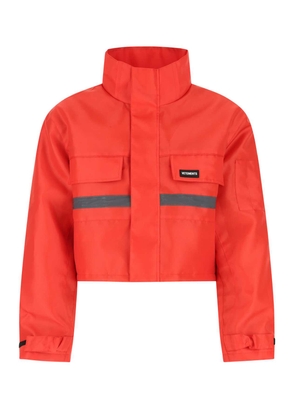 Vetements Red Polyester Padded Jacket