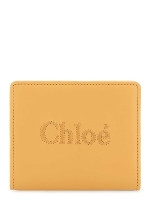Chloé Peach Leather Wallet