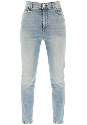 Balmain High-Waisted Slim Jeans