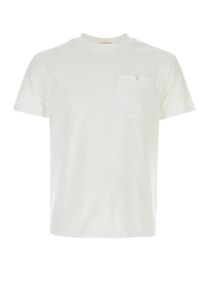 Valentino Garavani White Cotton T-Shirt