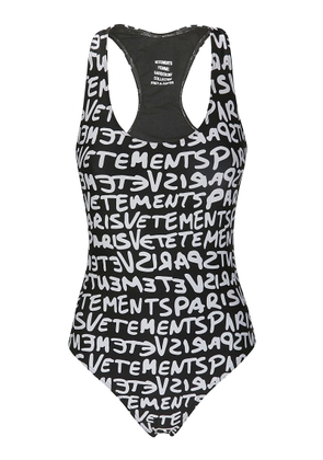 Vetements Graffiti Monogram Swimsuit