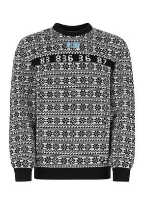 Vtmnts Embroidered Wool Sweater