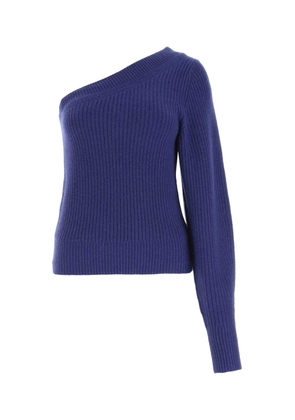 Isabel Marant Blue Wool Blend Bowen Sweater