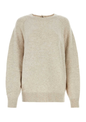 Isabel Marant Sand Wool Blend Oversize Lison Sweater
