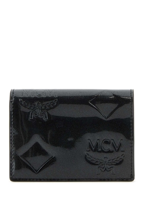 Mcm Black Leather Wallet