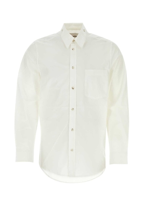 Nanushka White Poplin Kabel Shirt