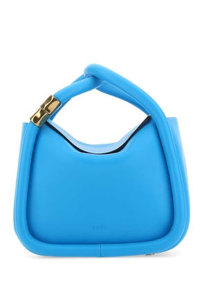 Boyy Light Blue Leather Wonton 25 Handbag