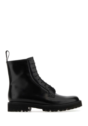 Church's Black Leather Alexandra T Ankle Boots