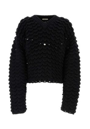 Namacheko Black Wool Blend Sweater