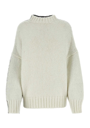 J.w. Anderson Two-Tone Acrylic Blend Sweater