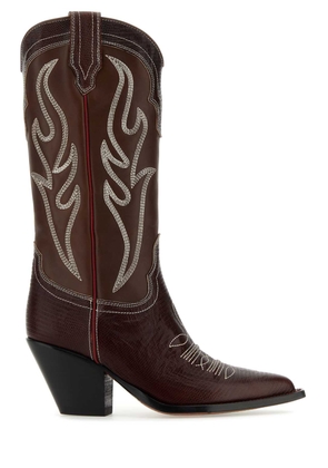 Sonora Brown Leather Santa Fe Boots