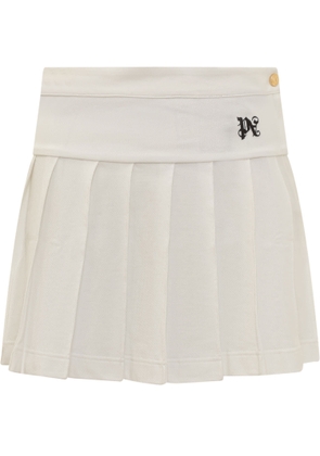 Palm Angels Miniskirt With Pa Monogram