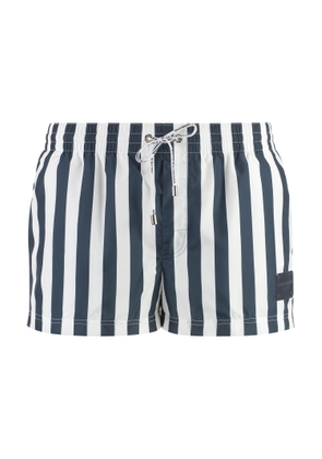 Dolce & Gabbana Striped Swim Shorts