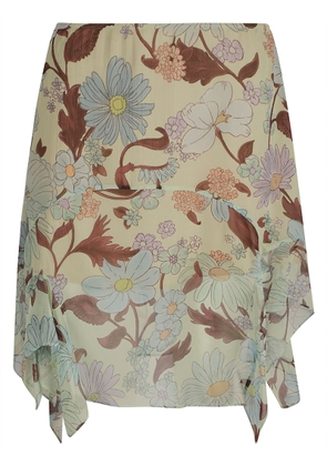 Stella Mccartney Garden Print Skirt