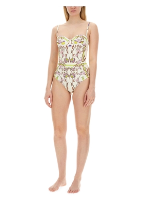 Tory Burch One Piece Swimsuit With Print
