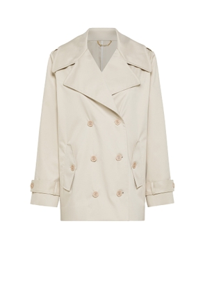Seventy Beige Double-Breasted Trench Coat