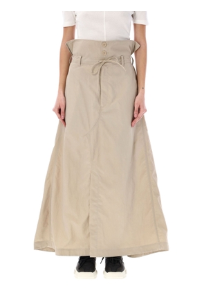 Y-3 Paper-Bag Long Skirt