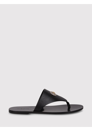 Kate Cate Phoebe Leather Flip-Flops
