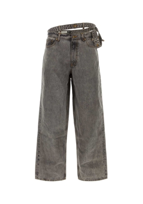 Y/project Graphite Denim Jeans