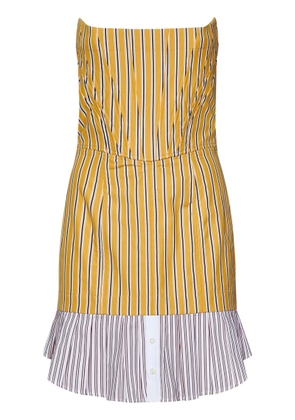 Dsquared2 Striped Corset Dress