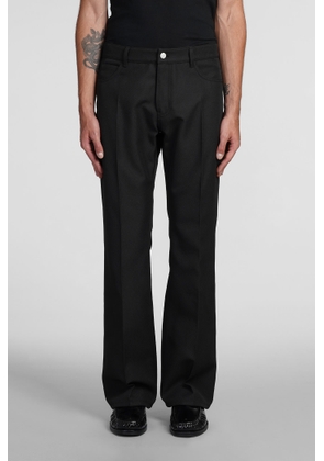 Courrèges Pants In Black Polyester