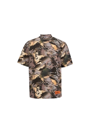 Heron Preston Camouflage Print T-Shirt