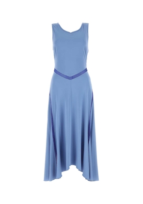 Koché Light Blue Viscose Dress