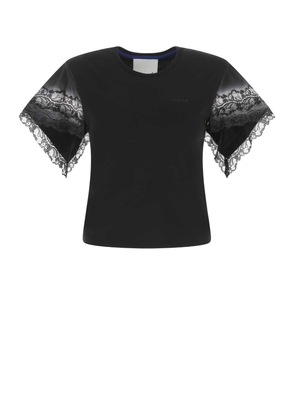 Koché Black Cotton T-Shirt
